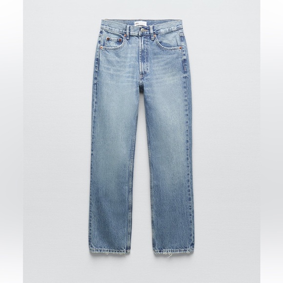 Zara Straight Leg Jeans size 10 - Picture 4 of 4